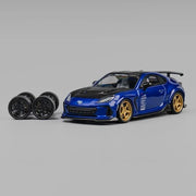 CM Model 1/64 Subaru BRZ Varis Widebody Blue