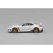 CM Model 64-BRZ-09 1/64 Subaru BRZ Varis Widebody White