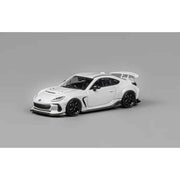 CM Model 64-BRZ-09 1/64 Subaru BRZ Varis Widebody White
