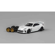 CM Model 64-BRZ-09 1/64 Subaru BRZ Varis Widebody White