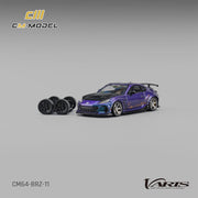 CM Model 1/64 Subaru BRZ Varis ChromaFlair