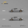 CM Model 1/64 Pagani Codalunga Metallic Silver