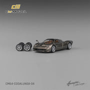 CM Model 1/64 Pagani Codalunga Metal Gun Grey