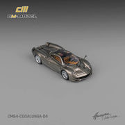 CM Model 1/64 Pagani Codalunga Metal Gun Grey