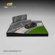 CM Model CM64-DIORAMASET-01 1/64 Diorama Set with Zonda Revo