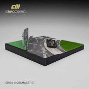 CM Model CM64-DIORAMASET-01 1/64 Diorama Set with Zonda Revo