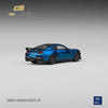 CM Model CM64-DarkHorse-01 1/64 Ford Mustang DarkHorse Blue Ember Metallic