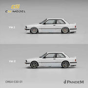 CM Model CM64-E30-01 1/64 Pandem M3E30 Pearl White