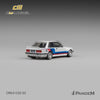 CM Model 1/64 Pandem M3 E30 Alpine White with M Tri-Stripes
