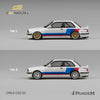 CM Model 1/64 Pandem M3 E30 Alpine White with M Tri-Stripes
