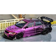 CM Model 64-EVOIX-MDX2024 1/64 Mitsubishi Lancer Evo IX Purple Plating