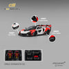 CM Model 64-SennaGTR-03 1/64 McLaren Senna GTR White & Red