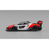 CM Model 64-SennaGTR-03 1/64 McLaren Senna GTR White & Red