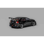 CM Model 64-STI-06 1/64 Subaru Varis WRX STI Wide Body 1.0 Chome Black