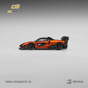 CM Model SennaGTR-10 1/64 Mclaren SennaGTR Volcano Orange