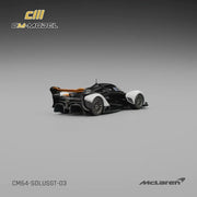 CM Model 1/64 McLaren Solus GT Black / White