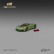 CM Model 1/64 Pagani Utopia Metallic Green