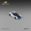 CM Model CM64-Utopia-08 1/64 Pagani Utopia Bianco Benny with Blu Francia Carbon & Rosso Monza Stripe