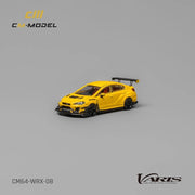 CM Model 1/64 Subaru WRX Varis Widebody 2.0 Yellow