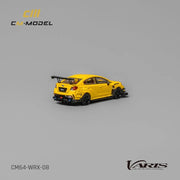 CM Model 1/64 Subaru WRX Varis Widebody 2.0 Yellow