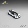 CM Model CM64-ZONDAF-02 1/64 Pagani ZondaF Pearl White Blue line