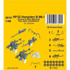 CMK 1/48 HP.52 Hampden B.Mk.I Vickers K Rear Machine Gun (Twin Installation) for ICM Kits