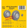 CMK 1/48 HP.52 Hampden Wheels for ICM Kits