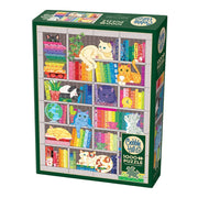 Cobble Hill 40046 Rainbow Cat Quilt 1000pc Jigsaw Puzzle