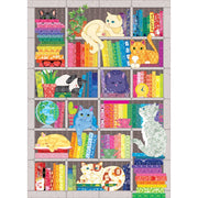 Cobble Hill 40046 Rainbow Cat Quilt 1000pc Jigsaw Puzzle