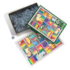 Cobble Hill 40046 Rainbow Cat Quilt 1000pc Jigsaw Puzzle