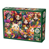 Cobble Hill Blooming Whiskers 1000pc Jigsaw Puzzle