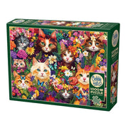 Cobble Hill Blooming Whiskers 1000pc Jigsaw Puzzle