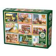 Cobble Hill Squirrels at School 1000pc Jigsaw Puzzle