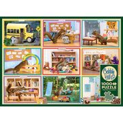 Cobble Hill Squirrels at School 1000pc Jigsaw Puzzle