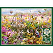 Cobble Hill Backyard Bird Bath 1000pc Jigsaw Puzzle