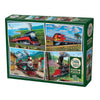Cobble Hill Historic Locomotives 1000pc Jigsaw Puzzle