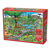 Cobble Hill 44502 Doodletown Par For Course 1000pc Jigsaw Puzzle