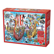 Cobble Hill 44505 Doodletown Viking Voyage 1000pc Jigsaw Puzzle