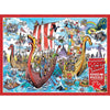 Cobble Hill 44505 Doodletown Viking Voyage 1000pc Jigsaw Puzzle