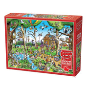 Cobble Hill 44510 Doodletown Birdwatcher's Paradise 1000pc Jigsaw Puzzle