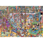 Cobble Hill Doodle Town Bookshop Bedlam 1000pc Jigsaw Puzzle