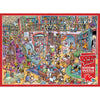 Cobble Hill Doodle Town Bookshop Bedlam 1000pc Jigsaw Puzzle