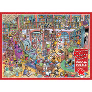Cobble Hill Doodle Town Bookshop Bedlam 1000pc Jigsaw Puzzle