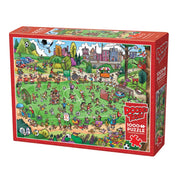 Cobble Hill DoodleTown Offside Antics 1000pc Jigsaw Puzzle