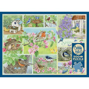 Cobble Hill Garden Birds In Spring 500pc Jigsaw Puzzle