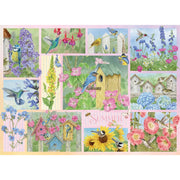Cobble Hill Garden Birds In Summer 500pc Jigsaw Puzzle