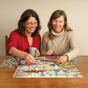 Cobble Hill Potting Shed Cats 500pc Jigsaw Puzzle