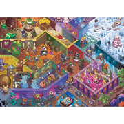 Cobble Hill Dungeon Run 500pc Jigsaw Puzzle