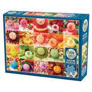 Cobble Hill Nom Nom Macarons 500pc Jigsaw Puzzle