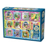 Cobble Hill Living with Cattitude 500pc Jigsaw Puzzle